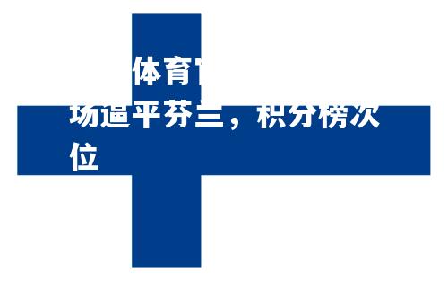 法国客场逼平芬兰，积分榜次位